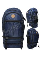 Polo Dağcı 90LT Dipli Körüklü Büyük Boy Kamp Çantası Mavi