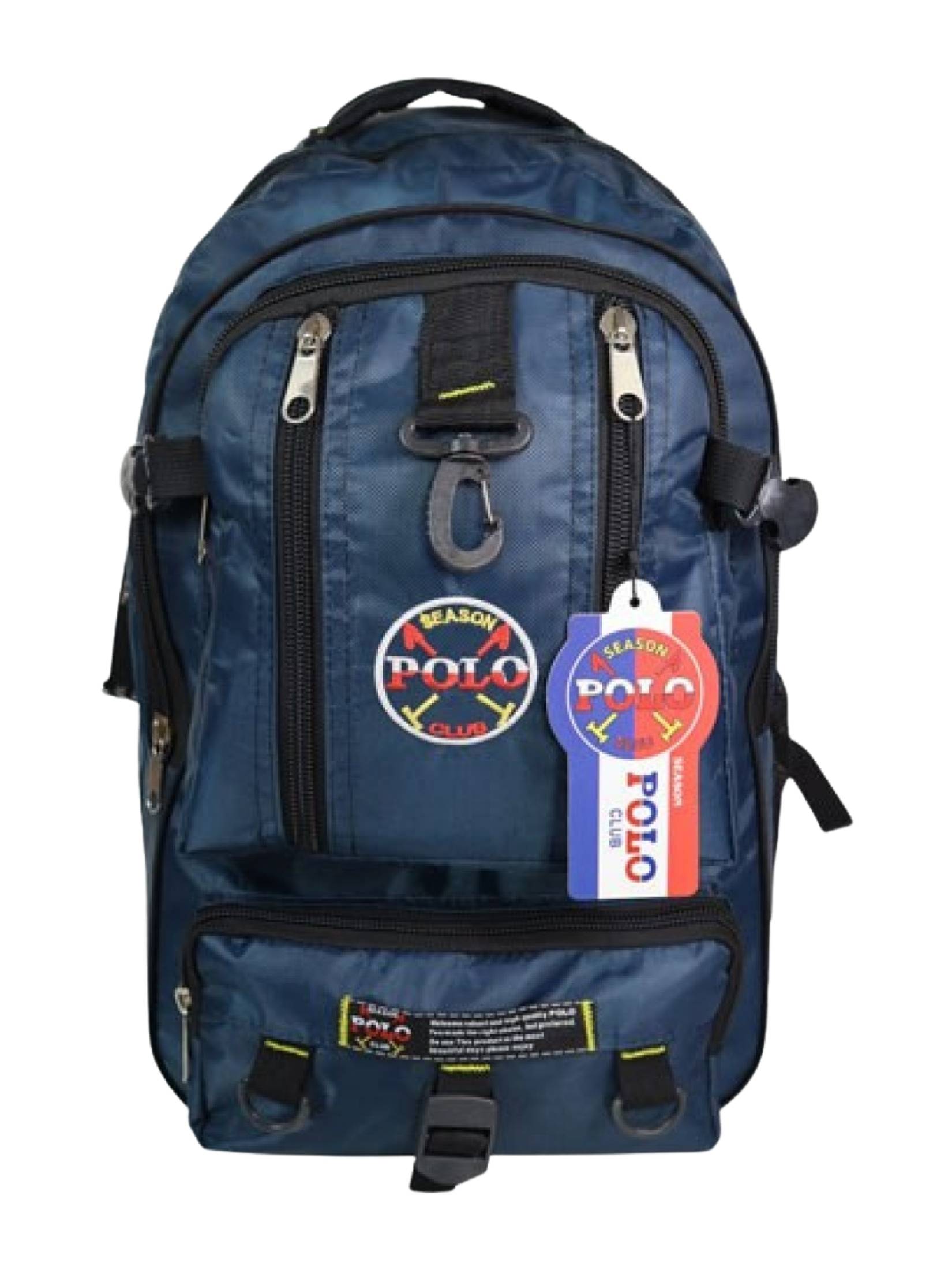 19 Polo Dağcı Körüksüz Kamp Çantası Mavi - Görsel 1