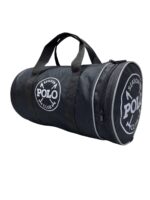 Silindir Spor Seyahat Çantası Siyah - Görsel 2