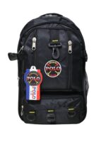 Polo Dağcı Körüksüz Kamp Çantası Siyah