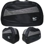 Çift Renk Seyahat Çantası 2 Boy Gri - Görsel 3